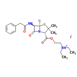 Benzylpenicillin DiethylaMinoethyl Ester Hydroiodide CAS:808-71-9 manufacturer price 第1张