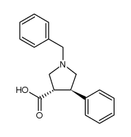 TRANS-1-BENZYL-4-PHENYLPYRROLIDINE-3-CARBOXYLIC ACID