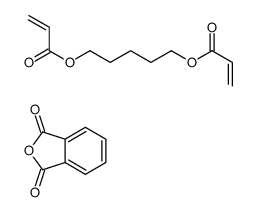 2-benzofuran-1,3-dione,5-prop-2-enoyloxypentyl prop-2-enoate