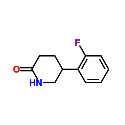 5-(2-Fluorophenyl)-2-piperidinone CAS:80942-15-0 第1张