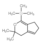 Silane, trimethyl(3,4,6,7-tetrahydro-3,3-dimethylcyclopenta[c]pyran-1-yl)- (9CI)