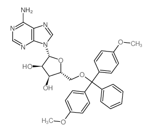 (2R,3R,4S,5R)-2-(6-aminopurin-9-yl)-5-[[bis(4-methoxyphenyl)-phenylmethoxy]methyl]oxolane-3,4-diol