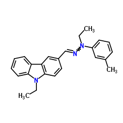 9-ethyl-3-[n-ethyl-n-(m-tolyl)hydrazonomethyl]carbazole