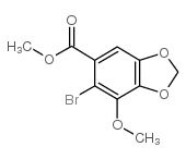 methyl 6-bromo-7-methoxy-1,3-benzodioxole-5-carboxylate