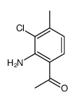 1-(2-amino-3-chloro-4-methylphenyl)ethanone CAS:817209-18-0 第1张