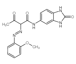 2-[(2-methoxyphenyl)diazenyl]-3-oxo-N-(2-oxo-1,3-dihydrobenzimidazol-5-yl)butanamide