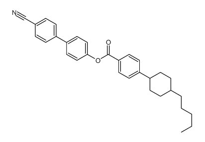 [4-(4-cyanophenyl)phenyl] 4-(4-pentylcyclohexyl)benzoate