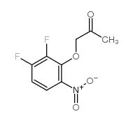 2-Acetonyloxy-3,4-difluoro nitrobenzene