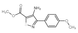 methyl 4-amino-3-(4-methoxyphenyl)-1,2-thiazole-5-carboxylate