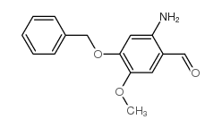 2-Amino-5-methoxy-4-(phenylmethoxy)benzaldehyde