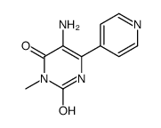 5-amino-3-methyl-6-pyridin-4-yl-1H-pyrimidine-2,4-dione