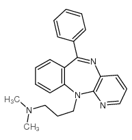 N,N-dimethyl-3-(6-phenylpyrido[2,3-b][1,4]benzodiazepin-11-yl)propan-1-amine CAS:83166-17-0 第1张