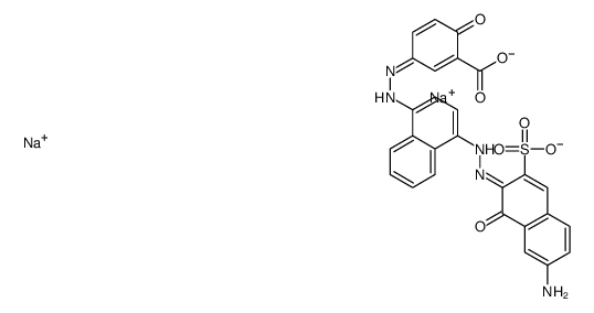 disodium,(3Z)-3-[[4-[(2Z)-2-(7-amino-1-oxo-3-sulfonatonaphthalen-2-ylidene)hydrazinyl]naphthalen-1-yl]hydrazinylidene]-6-oxocyclohexa-1,4-diene-1-carboxylate