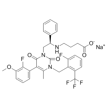 Elagolix sodium