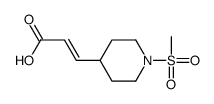 3-(1-methylsulfonylpiperidin-4-yl)prop-2-enoic acid