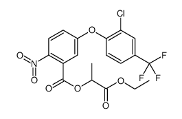 Benzoic acid, 5-[2-chloro-4-(trifluoromethyl)phenoxy]-2-nitro-, 2-ethoxy-1-methyl-2-oxoethyl ester