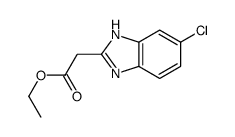 ethyl 2-(6-chloro-1H-benzimidazol-2-yl)acetate CAS:83520-64-3 第1张