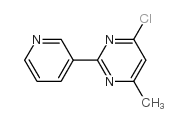 4-chloro-6-methyl-2-pyridin-3-ylpyrimidine