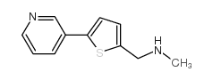 N-methyl-1-(5-pyridin-3-ylthiophen-2-yl)methanamine