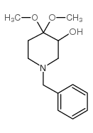 1-benzyl-4,4-dimethoxypiperidin-3-ol