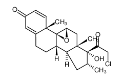 21-chloro-17α-hydroxy-9β,11β-oxido-16α-methylpregna-1,4-diene-3,20-dione Cas:83881-08-7 第1张