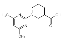 1-(4,6-dimethylpyrimidin-2-yl)piperidine-3-carboxylic acid