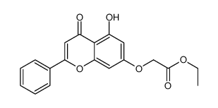 ethyl 2-(5-hydroxy-4-oxo-2-phenylchromen-7-yl)oxyacetate