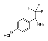 (1R)-1-(4-Bromophenyl)-2,2,2-trifluoroethanamine hydrochloride (1 :1)