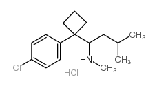 1-[1-(4-chlorophenyl)cyclobutyl]-N,3-dimethylbutan-1-amine,hydrochloride CAS:84467-94-7 第1张