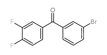 (3-bromophenyl)-(3,4-difluorophenyl)methanone