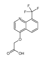 2-[8-(trifluoromethyl)quinolin-4-yl]oxyacetic acid CAS:845264-81-5 第1张