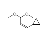 [(1Z)-3,3-Dimethoxy-1-propen-1-yl]cyclopropane