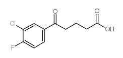 5-(3-chloro-4-fluorophenyl)-5-oxopentanoic acid