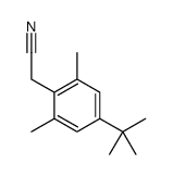 2-(4-tert-butyl-2,6-dimethylphenyl)acetonitrile