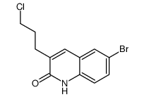 6-bromo-3-(3-chloropropyl)-1H-quinolin-2-one