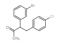 3-(3-Bromophenyl)-4-(4-chlorophenyl)butan-2-one