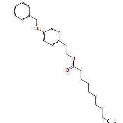 2-[4-(Benzyloxy)phenyl]ethyl decanoate