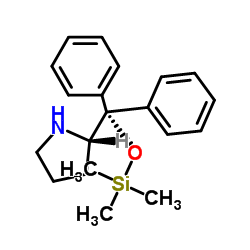 (2S)-2-{Diphenyl[(trimethylsilyl)oxy]methyl}pyrrolidine CAS:848821-58-9 第1张