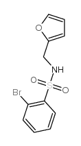 2-Bromo-N-(fur-2-ylmethyl)benzenesulphonamide