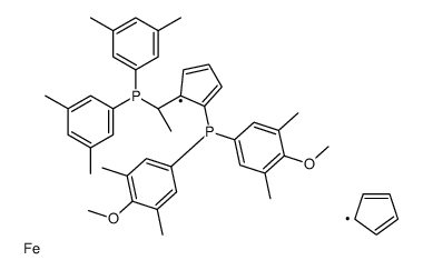 (s)-1-{(r)-2-[bis(4-methoxy-3,5-dimethylphenyl)phosphino]ferrocenyl}-ethyldi(3,5