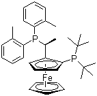 (1S)-1-[Bis(tert-butyl)phosphino]-2-[(1S)-1-[bis(2-methylphenyl)phosphino]ethyl]ferrocene CAS:849924-77-2 manufacturer price 第1张