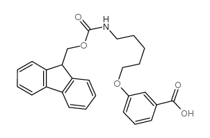 3-[5-(9H-fluoren-9-ylmethoxycarbonylamino)pentoxy]benzoic acid