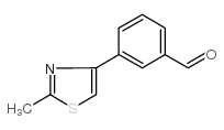 3-(2-methyl-1,3-thiazol-4-yl)benzaldehyde CAS:850375-05-2 第1张