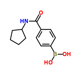 [4-(Cyclopentylcarbamoyl)phenyl]boronic acid