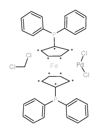 Dichloro(1,1-bis(diphenylphosphino)ferrocene)palladium(II) acetone adduct