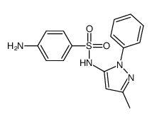 4-amino-N-(5-methyl-2-phenylpyrazol-3-yl)benzenesulfonamide