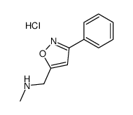 N-methyl-1-(3-phenyl-1,2-oxazol-5-yl)methanamine,hydrochloride