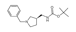 tert-butyl N-[[(3R)-1-benzylpyrrolidin-3-yl]methyl]carbamate