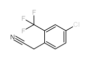 2-[4-chloro-2-(trifluoromethyl)phenyl]acetonitrile CAS:85386-80-7 第1张