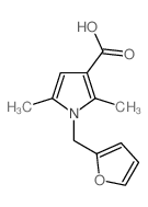 1-(furan-2-ylmethyl)-2,5-dimethylpyrrole-3-carboxylic acid